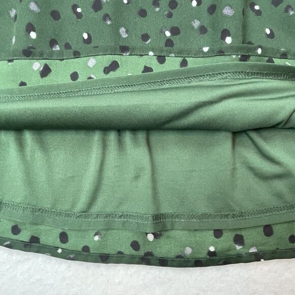 Esprit Mini Green Polka Dot Dress Career Teacher Y2K -4 - Picture 6 of 10